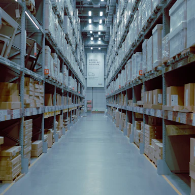 Almacén de una empresa de distribución